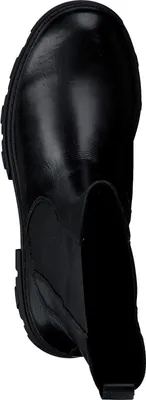 Produktbild von MARCO TOZZI Damen Stiefelette Leder Chelsea Boot Stretch Plateau 2-25402-41, Größe:40 EU, Farbe:Schwarz