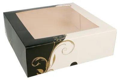 Produktbild von Set von 50 Tortenboxen mit Fenster