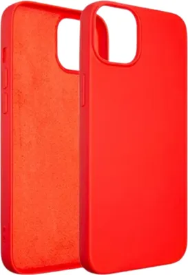 Produktbild von Beline Silikonhülle Iphone 15 Plus6.7 Rot/Rot