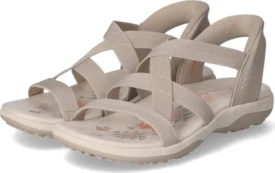 Produktbild von Skechers Slip-Ins: Reggae Slim  Sandalen Plat - taupe - Maat 40