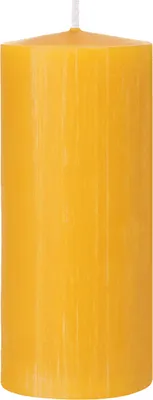 Produktbild von Stumpenkerze, 100% reines Bienenwachs, Wiedemann, 80/50 mm, Brenndauer ca. 24h