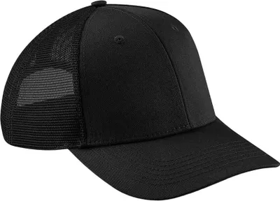 Produktbild von Beechfield - "Urbanwear" Trucker Cap PC4998 (Einheitsgröße) (Schwarz)