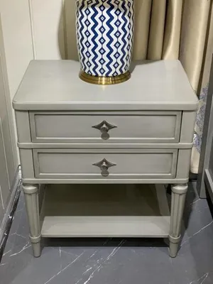 Produktbild von Nachttisch Hochwertiger Grau 58 x 40 x 67 cm JVmoebel