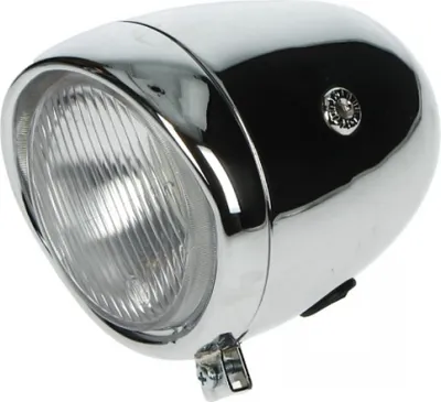 Produktbild von Scheinwerfer vorne rund oltimer/Modell 130mm chrom für Puch