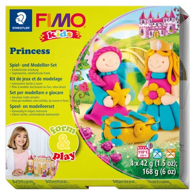 Zdjęcie produktu dla Staedtler FIMO kids, Glinka do modelowania, Wielobarwny, 42 g