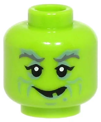 Image de LEGO, figurine verte citron, (référence : 3626pb3704) – neuve
