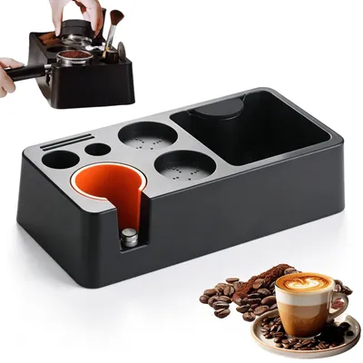 Zdjęcie produktu dla Stacja do ubijania kawy dla baristów z antypoślizgową podstawą
