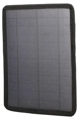 Obrázok produktu pre Solárny panel 5,3 W, 6 V, s monokryštalickými kremíkovými článkami, s USB portom, vodotesný, prenosný, vhodný na kempovanie, kompatibilný s powerbankami pre iPhone a mobilnými telefónmi