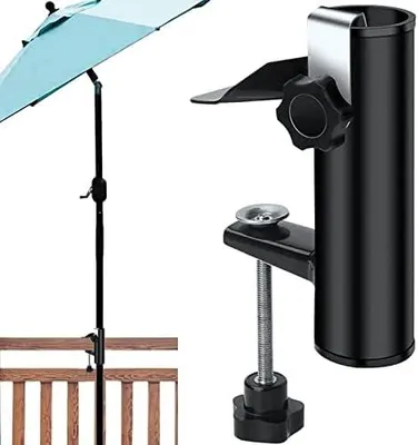 Produktbild von LEcylankEr Sonnenschirmständer, Sonnenschirmhalter Balkongeländer, Sonnenschirm Halterung Balkon für die Terrasse, Schirmständer Balkon für Veranstaltungen im Freien, Camping