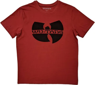 Produktbild von Wu-Tang Clan - T-Shirt für Herren/Damen Uni RO6805 (XL) (Rot)
