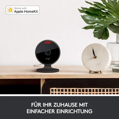 Produktbild von Logitech Circle View - Netzwerk-Überwachungskamera - Außenbereich, Innenbereich - wetterfest - Farbe (Tag&Nacht) - 1920 x 1080 - 1080p - Audio - drahtlos - Wi-Fi