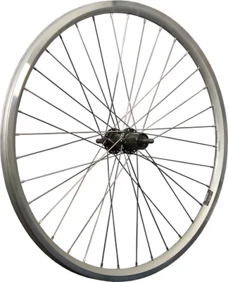 Produktbild von 26 Zoll Hinterrad X-Plorer Hohlkammer Felge Shimano Cues NN-300 7-11 fach silber
