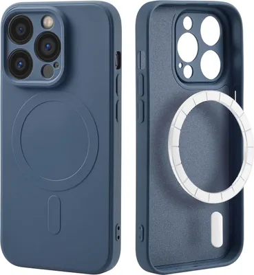 Image de imoshion Color Backcover avec MagSafe pour l'Apple iPhone 14 Pro - Bleu foncé