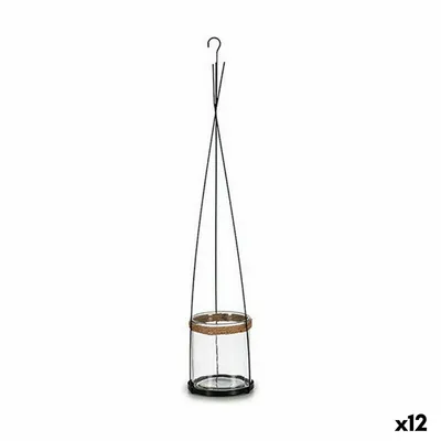 Produktbild von Kerzenschale Metall Kristall 15,5 x 85,5 x 15,5 cm (12 Stück)
