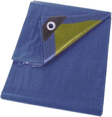 Produktbild von Wasserfeste Dekozeil - 1 Stück - Blau/Grün - Polyester - 6 x 10 m