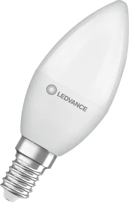 Produktbild von LEDVANCE LED CLASSIC B 4.9W 865 gefrostet E14 Lampe 470lm 6500K tageslichtweiss wie 40W 4099854049361