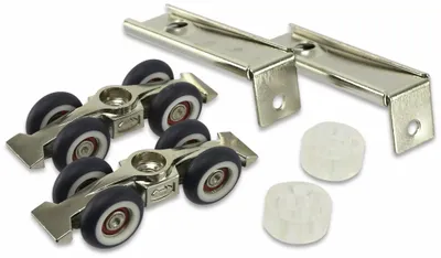 Image de Ensemble de chariots, 4 roues, 60 kg