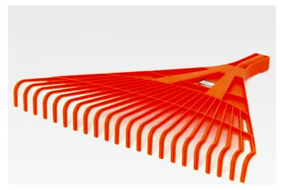 Produktbild von Laubbesen Kunststoff 50 cm mit 22 Rechstäben