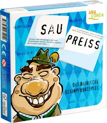 Produktbild von Saupreiß - Das Bairische Schimpfwortspiel