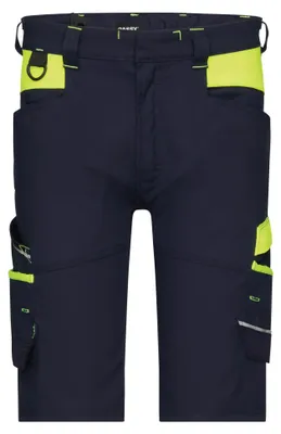 Productafbeelding van DASSY werkkort MANILLA, bermudashort, maat 48, blauw/geel