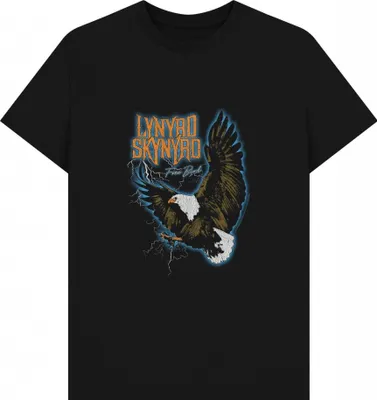 Produktbild von Lynyrd Skynyrd - "Electric Freebird" T-Shirt für Herren/Damen Uni PN1512 (XXL) (Schwarz)