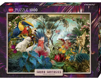 Produktbild von Heye Puzzle Birdiversity, 1000 Teile, 1000 Stück(e), Kunst