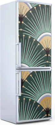 Produktbild von Magnete Dekorative - 60 cm x 180 cm - Küche Magnetmatte Kühlschrankmagnete - Geometrische Muster Abstrakt