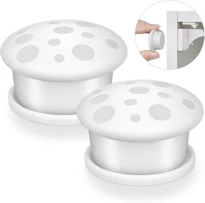 Produktbild von Magnetische Kinderschlösser, 2 Stück, magnetische Kastenschlösser, Zugangsmöglichkeiten