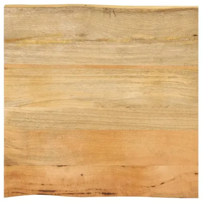Productafbeelding van Maison Exclusive - Tafelblad met houten rand, 40x40x2,5 cm, massief mangohout