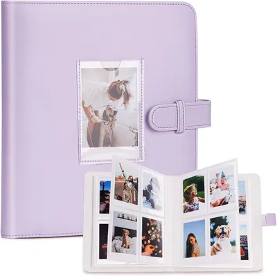 Productafbeelding van Fotoalbum met 272 + 1 vak voor 3 inch film, compatibel met Fujifilm Instax Mini 12, 11, 9, 8, 25, 70, 90, 40, 99, SE, 7+, Mini LiPlay Link2, EVO