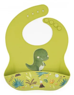 Produktbild von Lätzchen Tiere - 30 x 22 cm - Grun | by Sassi Junior