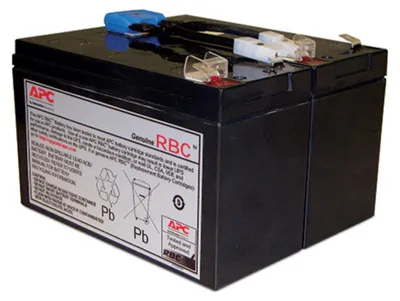 Zdjęcie produktu dla APC APCRBC142, 24 V, 1 szt., 216 VAh, Czarny, RoHS, Ołowiany (VRLA)