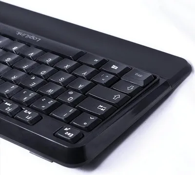 Image de Logilink Tastatur Maus Kombination Funk 2.4 GHz schwarz