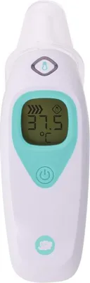 Produktbild von Bebeconfort Digitales Kinder-Thermometer, Ohrthermometer misst die Temperatur in 1 Sekunde, weiß