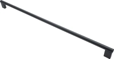 Obrázok produktu pre Nábytková úchytka BA 480mm, kuchynská úchytka matná čierna, Ø úchytky 12mm