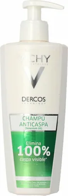 Zdjęcie produktu dla Vichy Dercos Szampon przeciwłupieżowy do włosów suchych, 390 ml