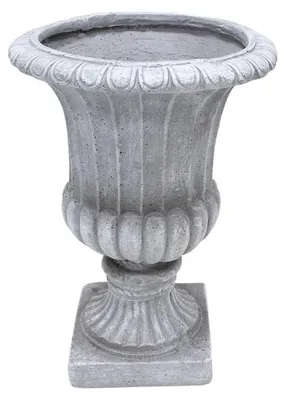 Produktbild von Amphore "Antiqua" Garten Pflanzgefäß in Antik Stein Optik, 51 cm hoch, Outdoor Blumentopf, Pflanztopf für Draußen
