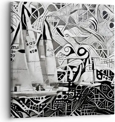 Produktbild von Bild auf Leinwand - Leinwandbild - Abstraktion modern - 30x30cm - Wand Bild - Wanddeko - Wandbilder - Leinwanddruck - Bilder - Kunstdruck - Wanddekoration - Leinwand bilder - Wandkunst - AC30x30-3479