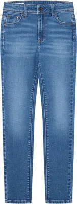 Immagine prodotto di Jeans Pepe Jeans modello Pixlette, a vita alta, colore blu, taglia 10 anni, per bambine