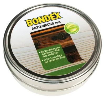 Produktbild von 185g Bondex Antikwachs fest Holzwachs Wachs Möbelwachs Holz