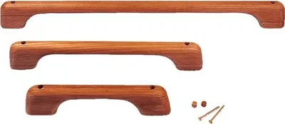 Zdjęcie produktu dla Wieszak na ręczniki z drewna tekowego 250x60x25 mm, 1 szt