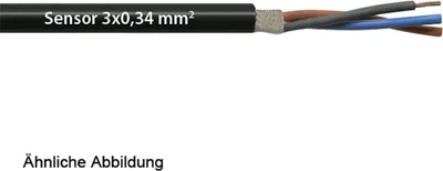 Produktbild von LAPP Sensorleitung FD LiF9Y11Y 3x0,34mm² AD 4,6mm Betriebsspitzenspannung 300V nach UL/CSA 300V - 1 Meter