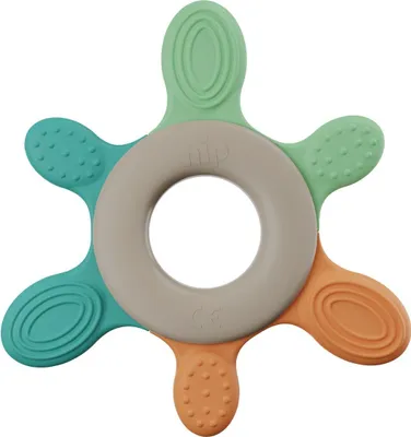 Produktbild von Nip Beißring Green - Orange / Rot / Grün