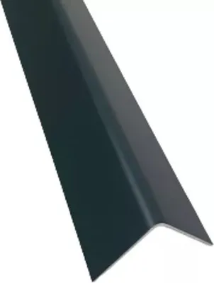 Produktbild von Kantenschutz Winkelblech 2 m lang Zuschnitt 10 cm ( 5 x 5 cm ) Alu Anthrazit RAL 7016 1,5 mm stark