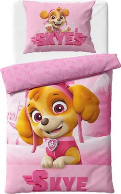 Produktbild von Baby-Bettwäsche Paw Patrol Pilot Skye