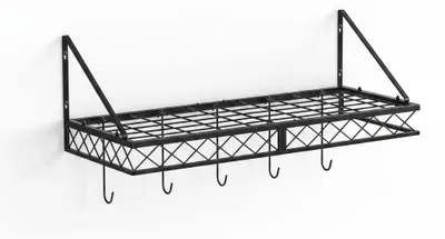 Produktbild von InAndOutdoorMatch - Hängendes Küchenregal - Pfannenregal - 10 Haken, KI-generiertes Bild