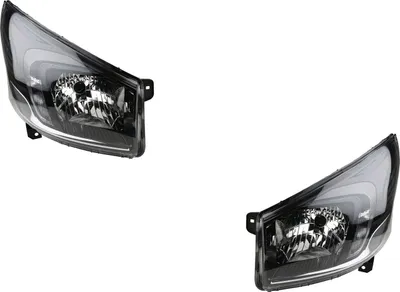 Zdjęcie produktu dla Johns, reflektory lewy i prawy zestaw pasujący do Opel Vivaro 06/14 - z żarówkami 5582101 4422756 5582091 4422755