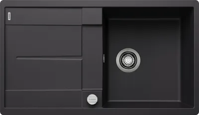 Produktbild von BLANCO METRA 5 S-F SILGRANIT schwarz