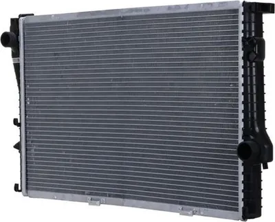 Produktbild von Kühler Motorkühlung Kühlrippen gelötet 650 - 427 mm HELLA für u.a. BMW 5er