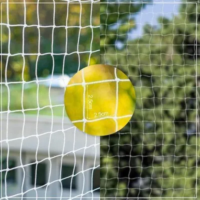 Image de Famanu Katzennetz - Filet de balcon transparent pour la sécurité et l'intimité